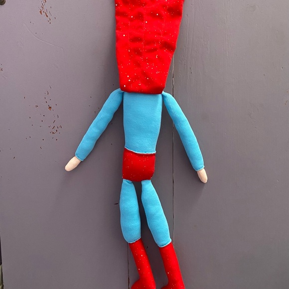 💥SUPERMAN💥 17” PLUSH Handmade CUSTOM Collectible ONE-OF-A-KIND - Picture 11 of 17